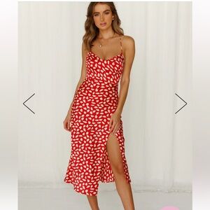Hello Molly Happy Honeymoon Midi Dress- worn once